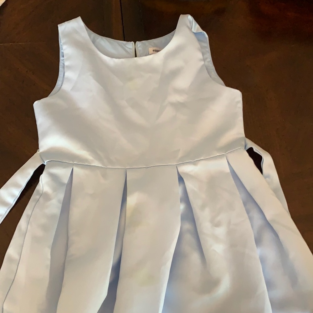 Blue beautiful kids gown